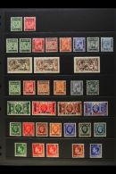 SPANISH CURRENCY 1912-37 MINT COLLECTION Presented On A Stock Page. Includes 1914-26 Set To 3 Different... - Other & Unclassified