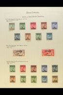 FRENCH 1917-37 FINE MINT COLLECTION Written Up On Pages, Complete SG 191/230. (40 Stamps) For More Images, Please... - Sonstige & Ohne Zuordnung