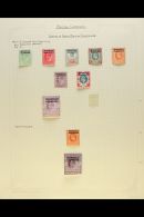 BRITISH CURRENCY 1907-56 FINE MINT COLLECTION Written Up On Pages, With 1907-13 Set To 2s 6d, Harrison 4d,... - Other & Unclassified