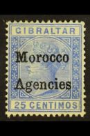 1898-1900 25c Ultramarine With INVERTED "V" FOR "A" Variety, SG 4a, Fine Mint. For More Images, Please Visit... - Autres & Non Classés