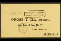 1892 (2 March) Registered Cover Addressed To Cuidad San Jose El Real, Mexico Bearing (on Reverse) 5c Ultramarine,... - Mexique