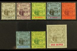 1904-07 Arms Set, SG 164/75, Very Fine Mint (8 Stamps) For More Images, Please Visit... - Mauricio (...-1967)