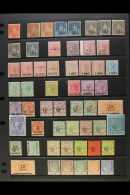 1858-1965 MINT COLLECTION On Stock Pages, Mostly All Different, Inc 1858-62 6d (four Margins, Plus (-) Red-brown... - Mauritius (...-1967)