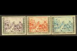 1954 Golden Jubilee Complete Postage And Air Set, SG 40/42, Never Hinged Mint, Some Slight Gum Toning. (3 Stamps)... - Laos