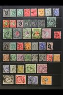 KENYA & UGANDA 1922-27 KGV USED COLLECTION On A Stock Page. Includes  1912-21 CA Watermark Set To 5r And... - Vide