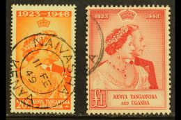 1948 Royal Wedding Complete Set, SG 157/58, Very Fine Cds Used, Fresh. (2 Stamps) For More Images, Please Visit... - Vide