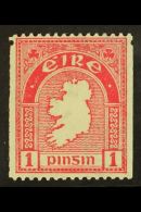 1922-34 1d Carmine PERF 15 X IMPERF (SINGLE PERF) Variety, SG 72b, Very Fine Mint, Fresh. For More Images, Please... - Autres & Non Classés