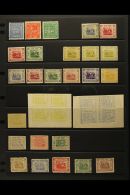 JAIPUR 1904-1948 MINT COLLECTION On A Pair Of Stock Pages. Includes 1904 ½a, 1a & 2a, 1904 Chariot Set,... - Other & Unclassified