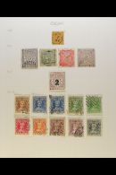 COCHIN 1892-1949 FINE USED COLLECTION On Leaves, Inc 1942-44 Surcharges To 9p On 1a, 1944-48 9p & 1a3p, 1949... - Altri & Non Classificati