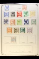 BUNDI 1898-1947 FINE MINT COLLECTION On Pages, All Different, Inc 1914-41 Range Of 'Cows' Types With Values To 1r... - Other & Unclassified