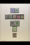 BARWANI 1921-1947 Chiefly Fine Mint/unused Collection On Album Pages. Note 1921 (Blurred Impression) ¼a And... - Other & Unclassified