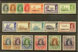 CHAMBA 1938 Geo VI Set Ovptd "Chamba State", SG 82/99, Very Fine And Fresh Mint. (18 Stamps) For More Images,... - Other & Unclassified