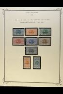 REVENUES - COURT FEE STAMPS 1870-1967 Mostly Used Collection/accumulation On Album Pages, Starts With 1870-72 3a... - Altri & Non Classificati