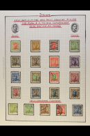 1876-1956 ALL DIFFERENT COLLECTION A Chiefly Used Collection With A Just Sprinkling Of Mint Issues Presented On... - Andere & Zonder Classificatie