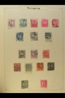 1874-1971 ALL DIFFERENT COLLECTION An Attractive Mint & Used Collection Presented Neatly In A Spring Back... - Other & Unclassified