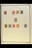 POST OFFICES IN CHINA 1917-1927 All Different  Mint And Used On Album Page Including $3 Green And Purple (SG 15)... - Andere & Zonder Classificatie