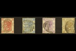 1880 (watermark Crown CC) Definitives Set, SG 28/31, Fine Used. (4 Stamps) For More Images, Please Visit... - Altri & Non Classificati