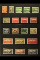1933-40 Postage And Air Definitive Sets, SG 312/30, Overprinted "SPECIMEN" And With Security Punch Hole, Never... - Haïti