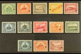 1906-11 Foreign Complete Set With "SPECIMEN" Overprints, SG 137/49 (between Scott 125-44), Very Fine Never Hinged... - Haiti