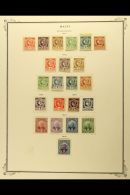 1881-1915 COLLECTION On Printed Pages, Mostly Mint & A Few Used Collection, Largely Complete For Basic Issues,... - Haïti