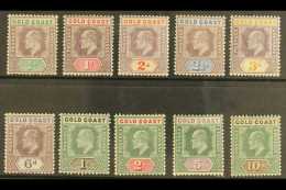 1902 Definitive Set Complete To 10s, SG 38/47, Very Fine Mint. (10 Stamps) For More Images, Please Visit... - Goudkust (...-1957)
