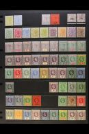 1876-1921 MINT COLLECTION On A Stock Page, ALL DIFFERENT, Inc 1876-84 ½d (unused) & 1d, 1884-91 Set (ex... - Goudkust (...-1957)