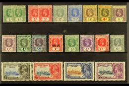 1912-35 MINT KGV COLLECTION Presented On A Stock Card & Includes 1912-24 Set With Shades To 2s, 1922-27 Set To... - Gilbert- Und Ellice-Inseln (...-1979)