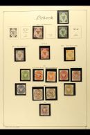 LUBECK 1859-65 COLLECTION On A Single Album Pages Includes 1859 2s Brown, 2½s Rose (toned) & 4s Deep... - Autres & Non Classés