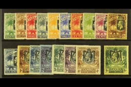 1922-29 Wmk Mult Script CA Set Complete To 5s, SG 122/41, Very Fine Mint (18 Stamps) For More Images, Please Visit... - Gambia (...-1964)