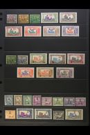 TUNISIA 1916-1930 COLLECTION OF FINE MINT SETS. Presented On Stock Pages, Inc 1916 & 1918 Surcharged Sets (Yv... - Autres & Non Classés