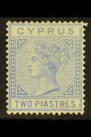 1881 2pi Blue, Die I, Watermark Crown CC, SG 13, Fine Mint. For More Images, Please Visit... - Autres & Non Classés