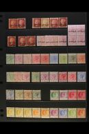 1880-1910 MINT SELECTION CAT £2000+ Presented On A Stock Page. An All Different Selection That Includes 1880... - Sonstige & Ohne Zuordnung