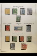 1920-1939 ATTRACTIVE COLLECTION In Hingeless Mounts On Printed Pages, Mint And Used, Chiefly Fine And Fresh... - Colombie