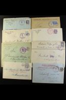 1913-16 COMMERCIAL COVERS HOARD A Good Assembly All Addressed To Manchester Or New York, And Mostly On Printed... - Colombie