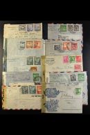 1942-1945 CENSORED COVERS. An Interesting Collection Of Commercial Censor Covers Mostly Addressed To USA, Inc Many... - Chili