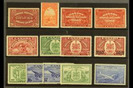 SPECIAL DELIVERY 1922-1946 ALL DIFFERENT MINT COLLECTION On A Stock Card. Includes A Complete "Basic" Run Of... - Other & Unclassified