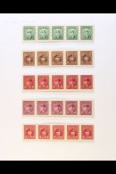 1942-48 WAR EFFORT ISSUES An Extensive Mint And Used Collection On Album Pages, Includes The Complete Set Of 14... - Other & Unclassified