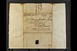 1837 ENTIRE LETTER FROM EDINBURGH WITH FERRIAGE 1837 (30 OCT) Letter From Edinburgh Via New York To Port Dover,... - Andere & Zonder Classificatie