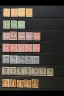 1862-1872 MINT/UNUSED RANGES On Stock Pages, Inc 1862-69 1d (x4), 6d (x3) & 9d (x5), 1870 2d (x5), 3d (x5)... - Andere & Zonder Classificatie