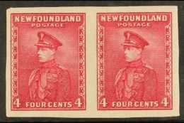 1932 4c Carmine, Variety "imperf Pair", SG 224a, Very Fine Mint. For More Images, Please Visit... - Sonstige & Ohne Zuordnung