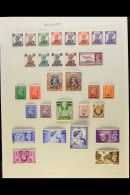 1944-61 VERY FINE MINT COLLECTION An Attractive COMPLETE BASIC COLLECTION With Muscat Both 1944 Postage And... - Bahreïn (...-1965)