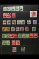 1905-21 USED BRITISH CURRENCY SELECTION On A Stock Page. Includes KEVII 1905-12 Set With Some Chalky Paper... - Britisch-Levant