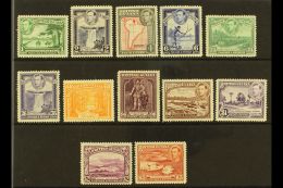 1938-52 Pictorials Perf 12½ Complete Set, SG 308a/19, Very Fine Mint, Fresh. (12 Stamps) For More Images,... - Brits-Guiana (...-1966)