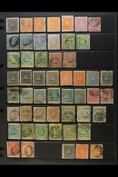 1863-76 CLASSIC "SHIP" ISSUES A Valuable Mint Or Used Assembly Which Includes Medium Paper 1863-68 Perf... - Guyane Britannique (...-1966)