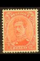 FOOLED YOU! 1915 20c Red ERROR OF COLOUR (as SG 175a, COB 140-Dr, Michel 119 F) But Sadly A Dangerous Forgery!... - Autres & Non Classés