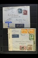 1940s CENSOR COVERS & CARDS COLLECTION A Most Interesting Collection Of Country & Congo Covers &... - Andere & Zonder Classificatie