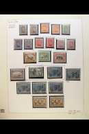 1915-1939 ATTRACTIVE FINE MINT / NEVER HINGED MINT SEMI- SPECIALIZED COLLECTION In Hingeless Mounts On Leaves In A... - Andere & Zonder Classificatie