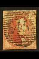 1849 40c Carmine IMPERF, SG 5 (Michel 5A), Fine Lightly Used With 4 Small To Large Margins, Fresh Original Colour... - Autres & Non Classés