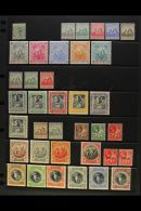 1882-1970 MINT COLLECTION CAT £750+ An All Different Collection Presented On Stock & Album Pages.... - Barbades (...-1966)