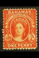 1863-77 1d Vermilion, Wmk Crown CC, Perf.12½, SG 25, Never Hinged Mint, BP Basel Certificate Accompanies.... - Autres & Non Classés